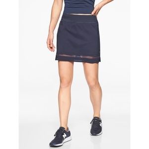 Athleta laser cut skort Navy M